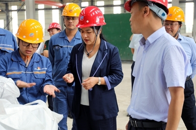 肖平調(diào)研精細化工園區(qū)基礎設施建設及企業(yè)環(huán)保問題整改等工作