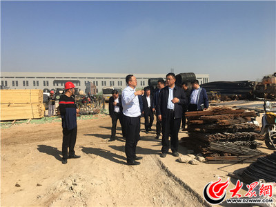 李國珍現場調度開發區棚改、工廠企業等重點項目